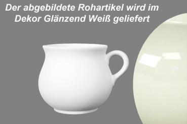 Molly-Mini-Tasse glänzend weiß