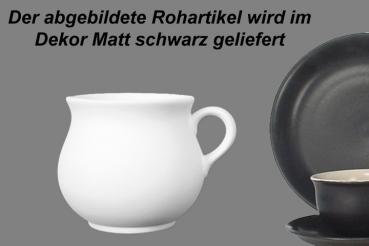 Molly-Mini-Tasse matt schwarz