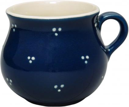 Mollytasse blau 3 Punkt