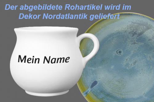 Mollytasse mit Schrift Nordatlantik