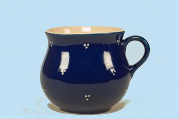 Mollytasse blau 3 Punkt