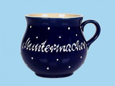 Mollytasse with font Blue 1 point