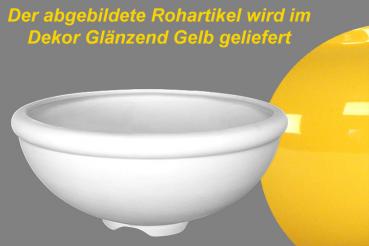 Obstwäscher glänzend gelb