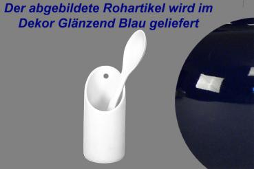 Probierlöffel glänzend blau