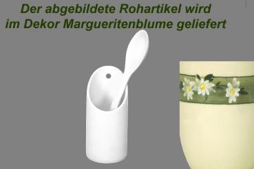 Probierlöffel Dekor Margueritenblume