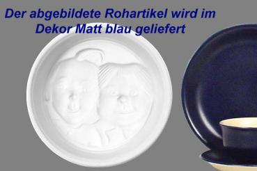 Puddingform Max & Moritz matt blau