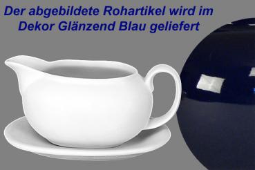 Sauciere glänzend blau