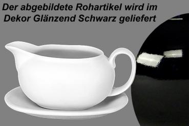 Sauciere glänzend schwarz