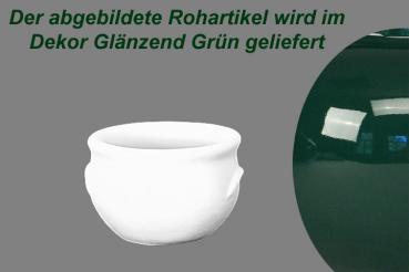 Schmalztopf 100 ml glänzend grün