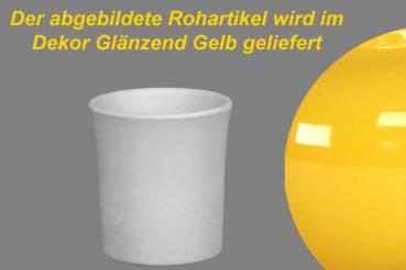 Schnaps-/Eierbecher glänz.gelb