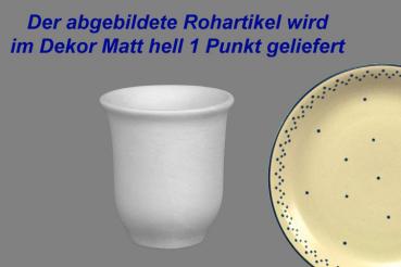 Schnapsbecher matt hell 1P