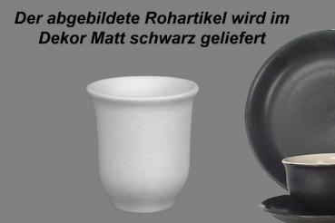 Schnapsbecher matt schwarz