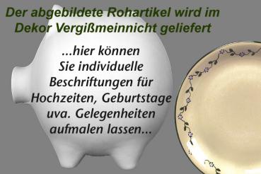 Sparschwein groß Vergissmeinnicht