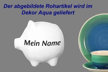 Sparschwein mittel Aqua