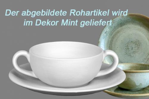 Suppentasse komplett Mint