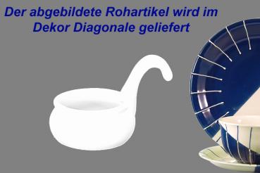 Teelicht mit Henkel Diagonale