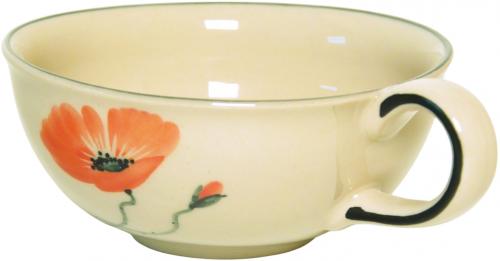 Teetasse Roxi groß Mohn