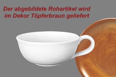 Teetasse Roxi groß braun