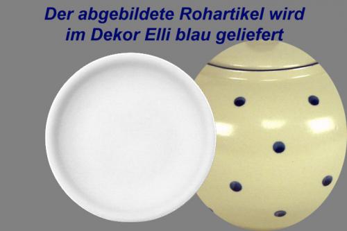 Dessertteller 19 Elli blau