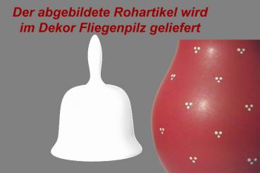 Tischglocke groß Fliegenpilz