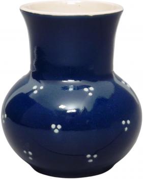 Vase Gr. IV 18 cm Blau 3 Punkt