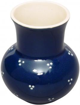 Vase Gr. IV 18 cm Blau 3 Punkt