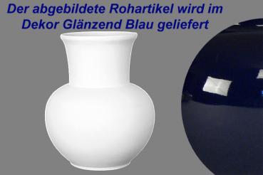 Vase Gr.IV 18 glänzend blau