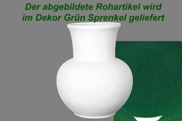 Vase Gr.I 9 grün Sprenkel