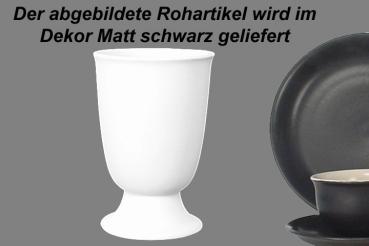 Weinbecher matt schwarz