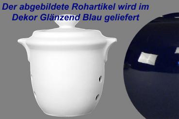 Zwiebeltopf 3,0 glänzend blau