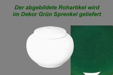 Öllampe  grün Sprenkel