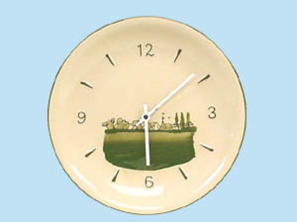 Wanduhr Landart