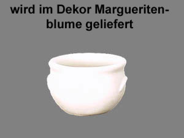 Schmalztopf 50 ml Dekor Margueritenblume