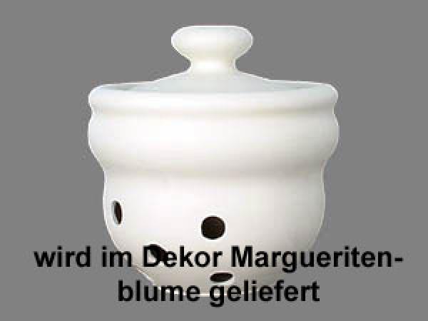 Kartoffeltopf Dekor Margueritenblume