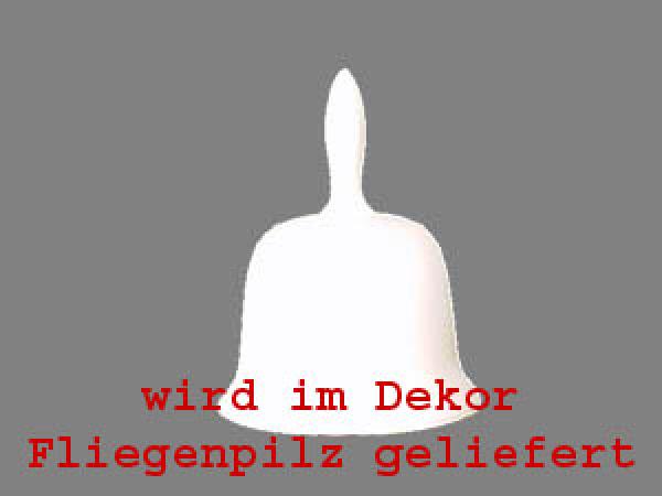 Tischglocke groß Fliegenpilz