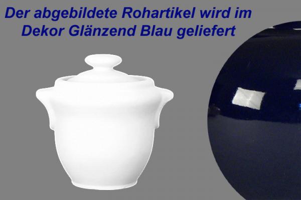 Abfälle glänzend blau