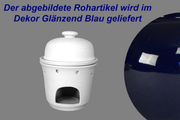 Apfelbräter glänzend blau