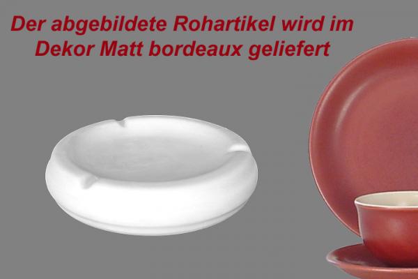 Ascher 18cm  matt bordeaux