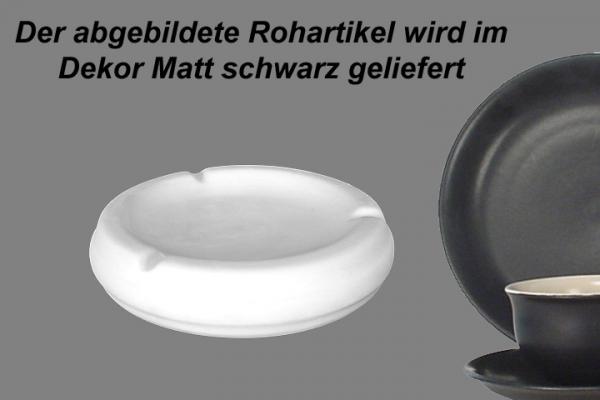 Ascher 18cm  matt schwarz