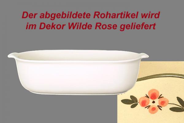 Auflaufform 30 Wilde Rose