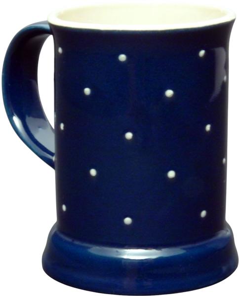 Beer mug 0.3 L Blue 1 point