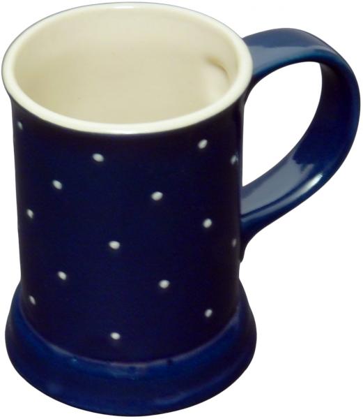 Beer mug 0.3 L Blue 1 point