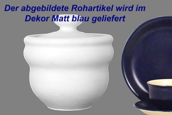 Bowle matt blau