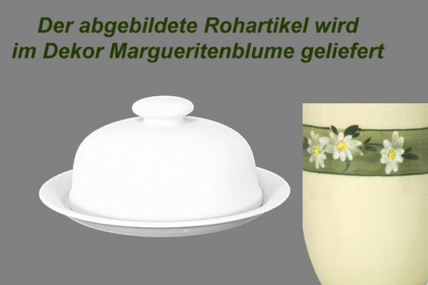 Camembertdose Dekor Margueritenblume