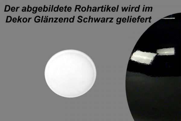 Sieb/Deckel glänzend schwarz