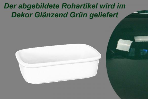 Fischbüchse 12,5 x 8 glänzend grün