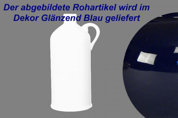 Flasche 0,5 glänzend blau