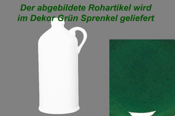 Flasche 0,5 grün Sprenkel