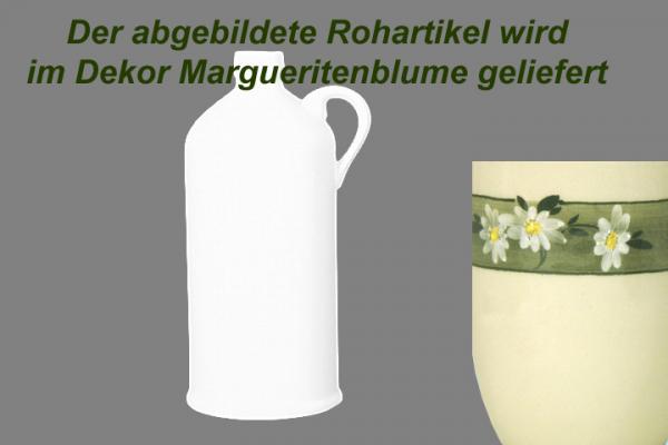 Flasche 1,3 Dekor Margueritenblume