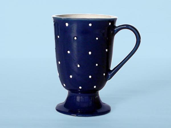 Fußtasse blau 1 Punkt